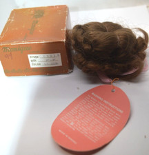 Vintage Doll Wig by Monique 7-8 CONNIE New Old Stock LT BROWN