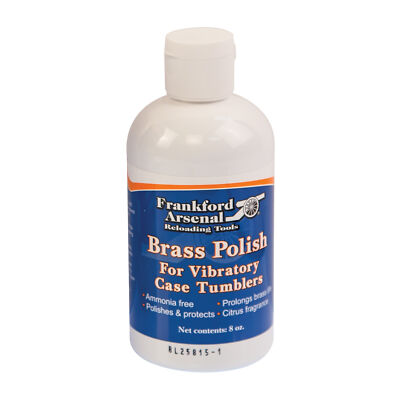 Frankford Arsenal Quick-n-EZ Brass Polish 8oz Citrus Scent for Reloading 887335