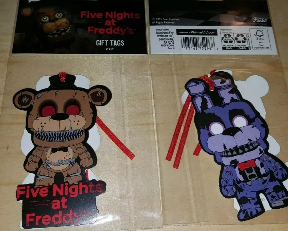 Five Nights at Freddy's Favor Bag / Thank You (Instant Download