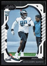 2022 Panini Absolute Retail Jordan Davis #172 Rookie RC Philadelphia Eagles