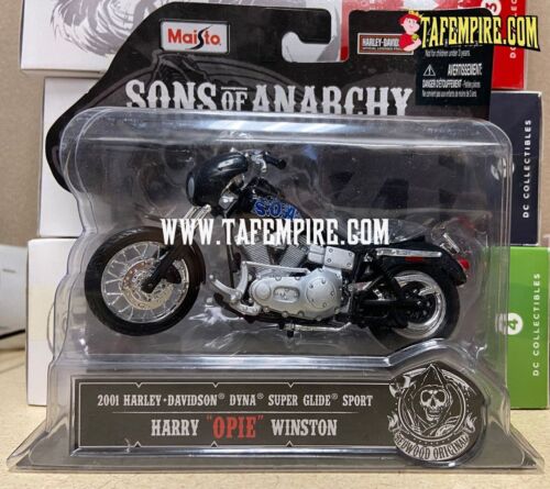 Maisto Sons of Anarchy "Opie" - 2001 Harley Davidson Dyna Super Glide Sport - Afbeelding 1 van 1
