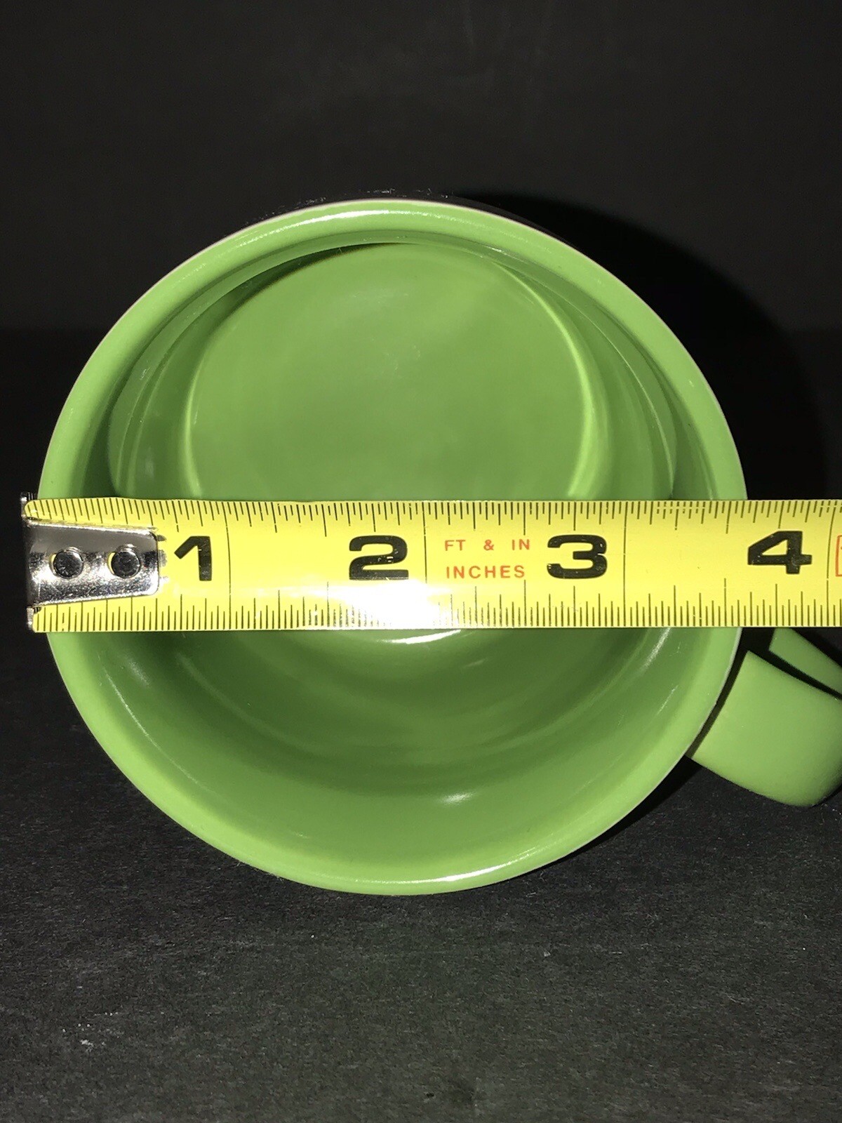 RARE VINTAGE THE COFFEE BEAN & TEA LEAF BRAND  Tea Cup Coffee Mug Green/White
