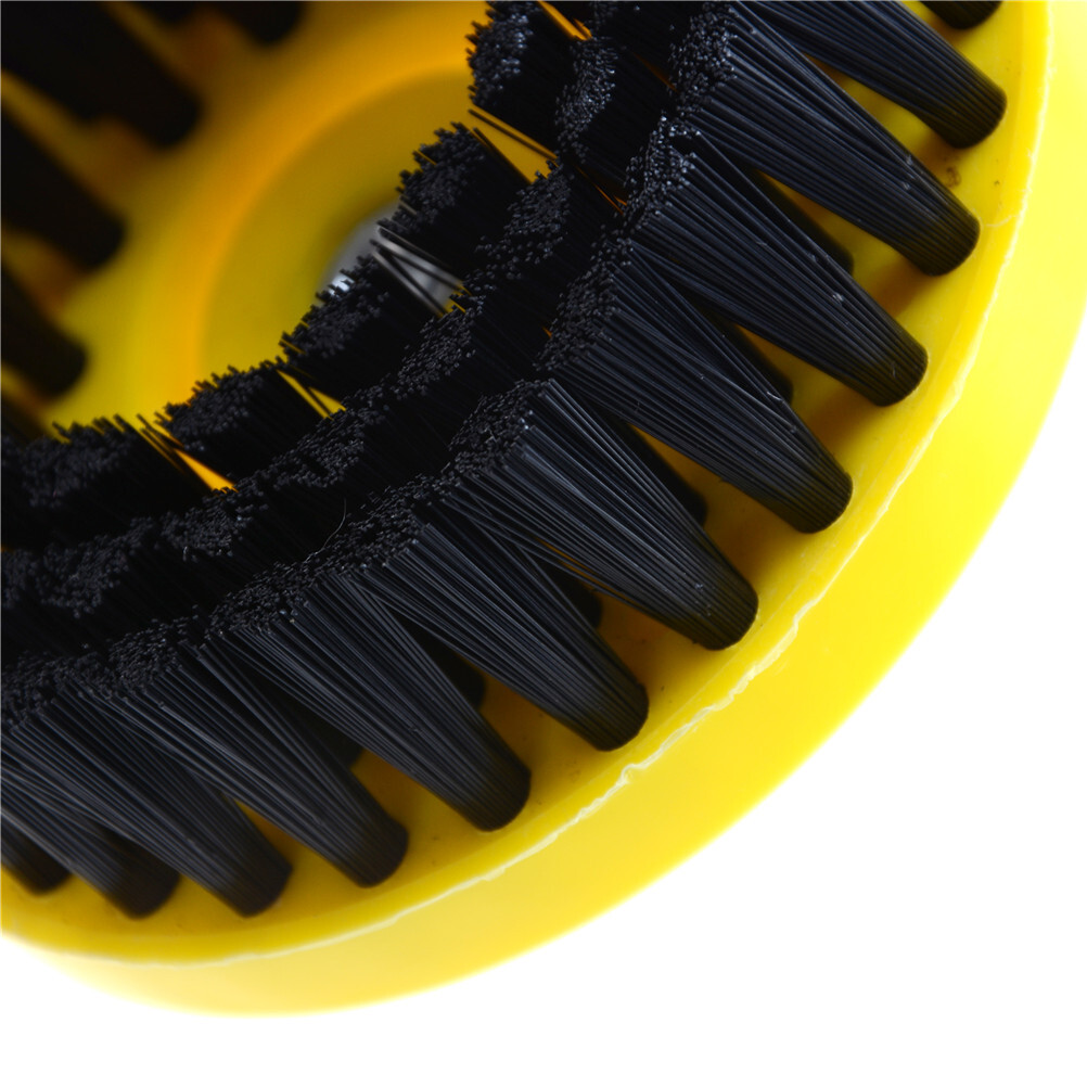 110mm Power Scrub Drill Brush for Cleaning Carpet Sofa Wooden Furniture