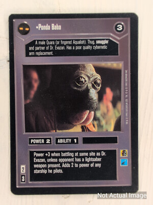 Star Wars CCG Premiere Limited Dark Side - Mix & Match cards to save up to 35%!