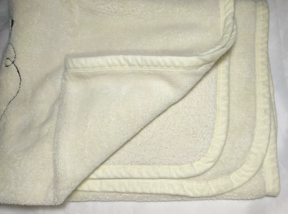 Manta de bebé polar Disney Winnie The Pooh Bumble Bee beige suave unisex Foto 2 de 4