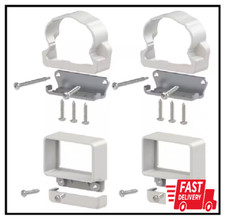 Veranda Traditional Railing Bracket Kit - White Vinyl, 4-Pack NEW