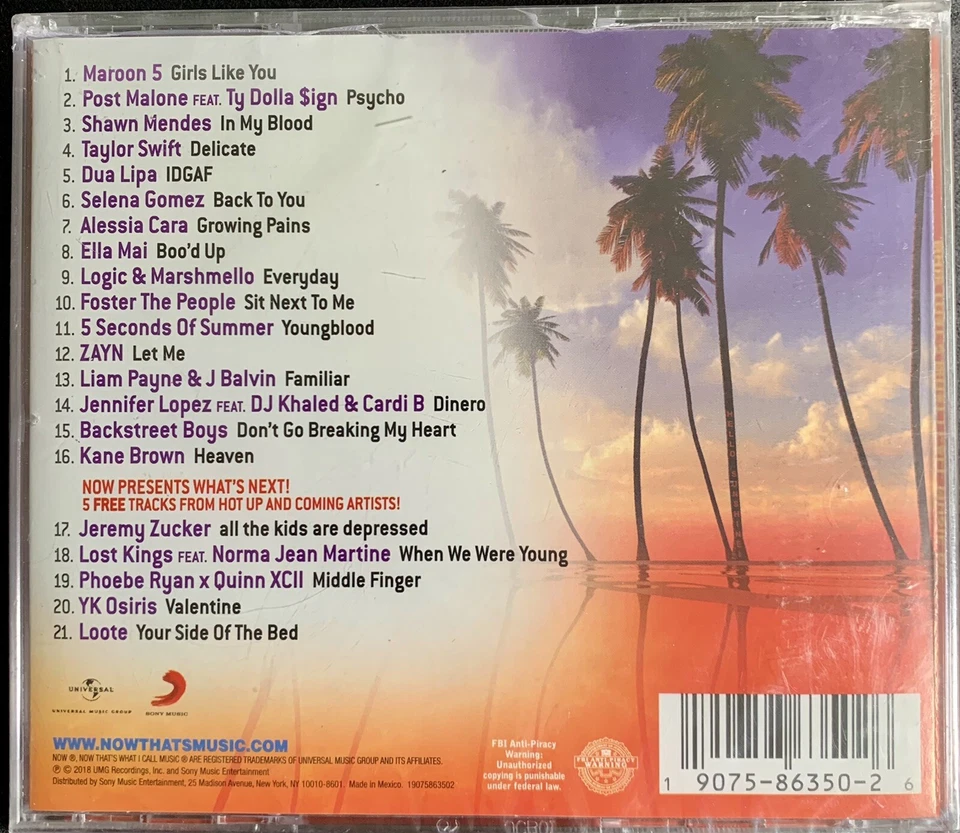 Now That's What I Call Music! 67 by Various Artists (CD, 2018 NEW Factory SEALED Foto 2 de 3