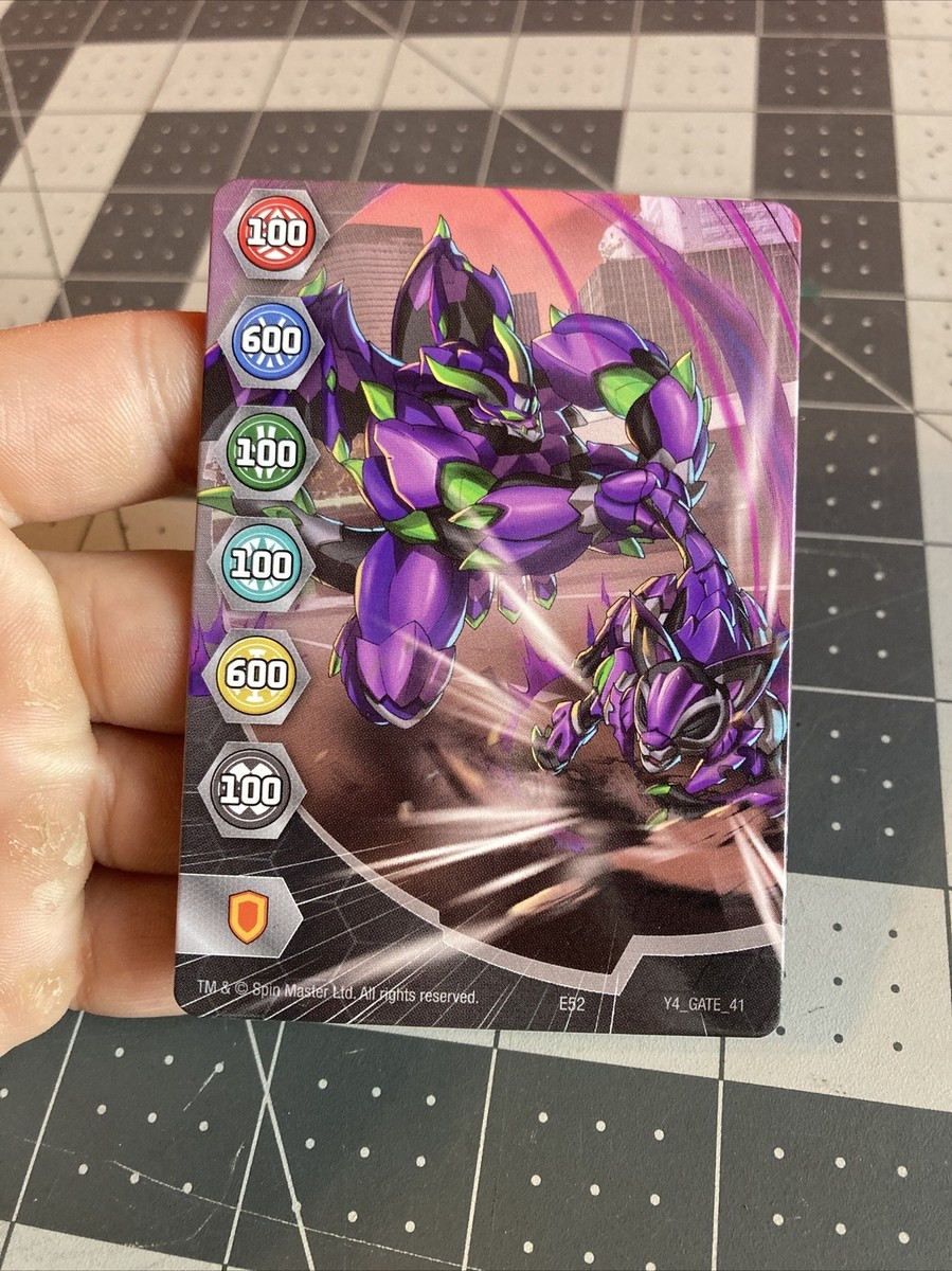 Spin Master Bakugan Y4 Gate 41 Magnetic Card Very Rare Item!!! | eBay
