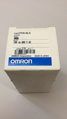 Omron H7CN-BLN Industrial Control System 100 To 240 VAC Count Speed 30 cps