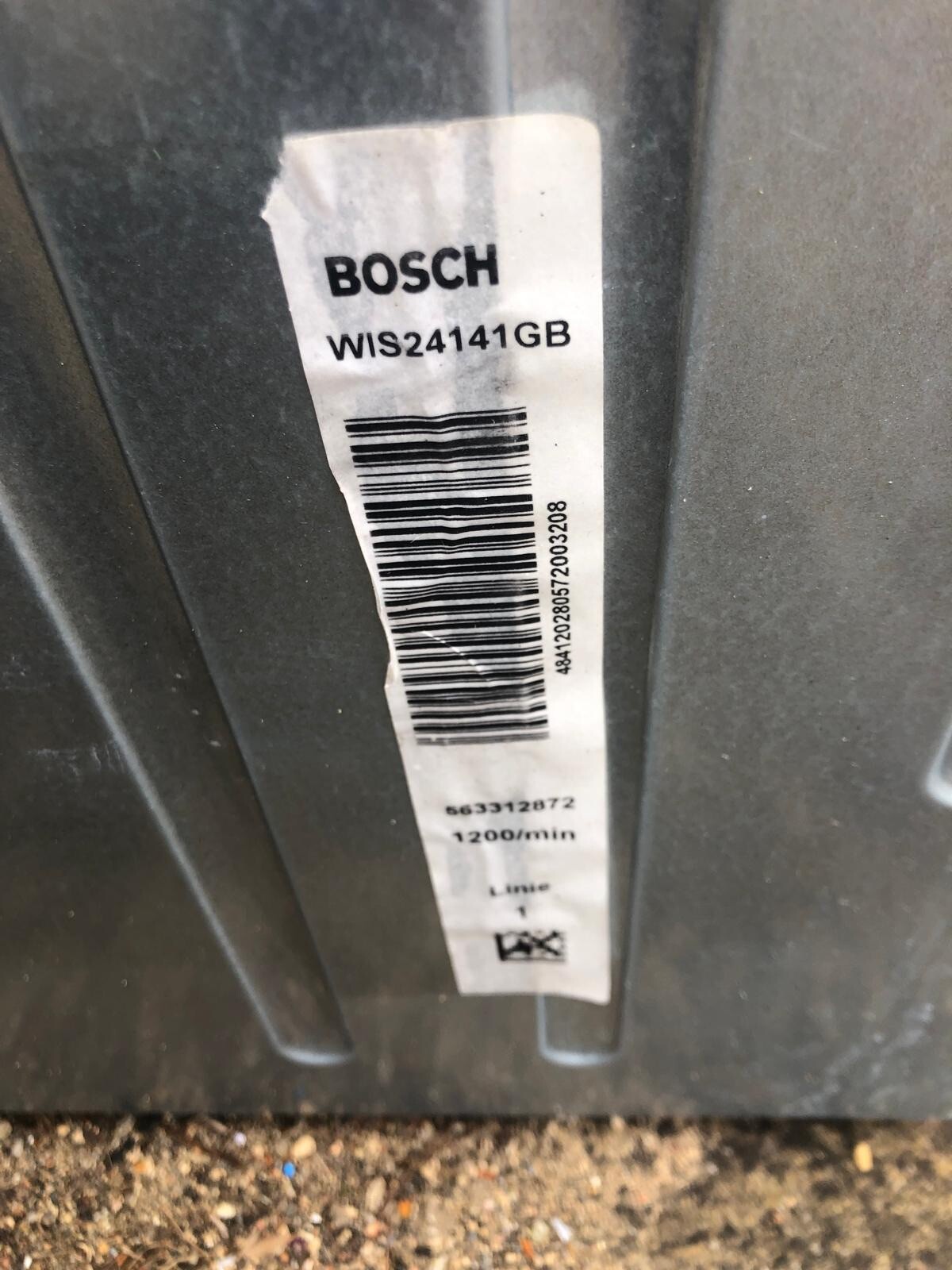BOSCH INTEGRATED WASHING MACHINE LOGIXX 7. PERFECT WORKING CONDITION eBay