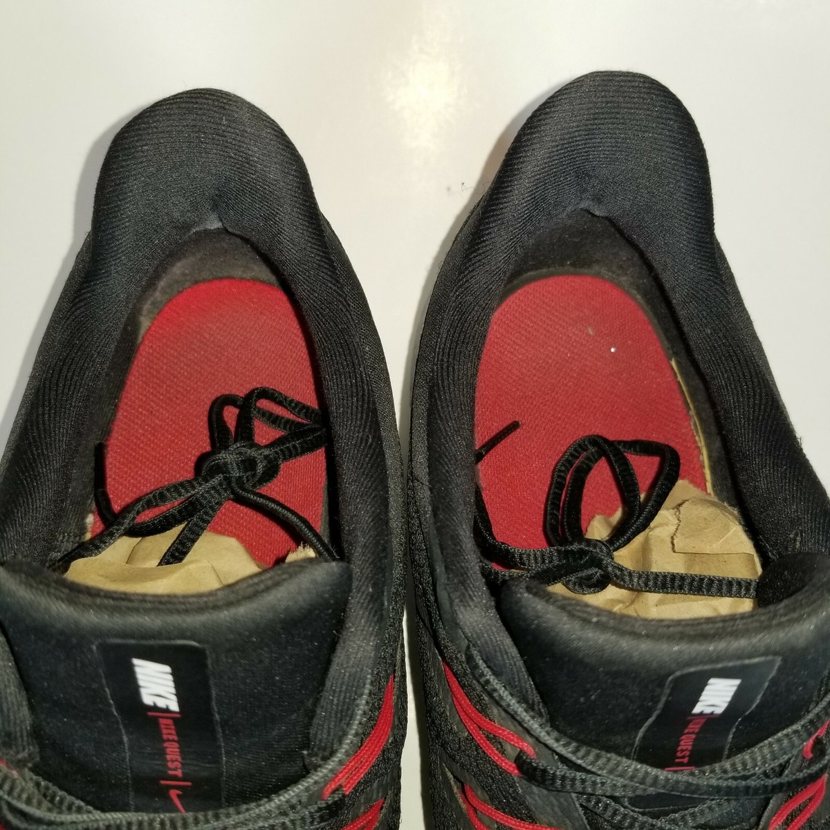 Nike Quest 2 Black/White/Red Running Shoes CI3787-008 Men's Nike Quest 2 Black/White/Red Running Shoes CI3787-008 Men's