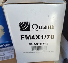 Quam Fm4x1/70/w 4" 2-way Speaker Pair Black