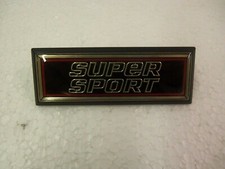 Dash Bezel Emblem Super Sport 1981- 1985 El Camino New Ops4065 Dash Bezel Emblem Super Sport 1981- 1985 El Camino New Ops4065