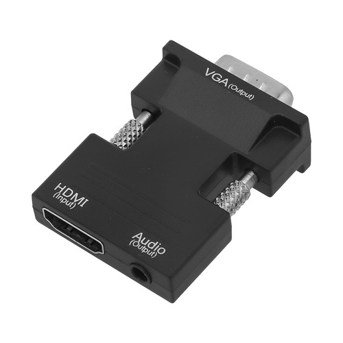 Kompaktowy adapter VGA z kablem audio 3 5mm do połączeń PS4 i laptopa - Zdjęcie 8 z 24