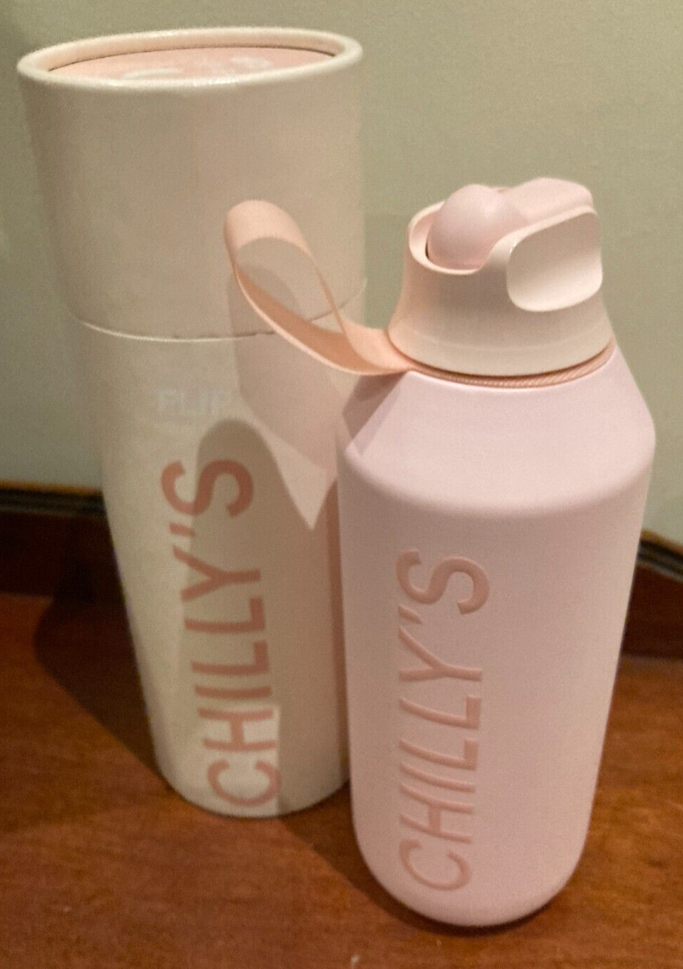 CHILLY'S S2 FLIP    BOTTLE 500ML BLUSH PINK