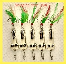 * (5) 5 Gram Penis Fishing Lures- Catches Fish! Ships From USA! Unique Fun Gift!