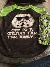 NWT Boys Star Wars Pajamas Size S