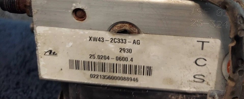 Lincoln LS 2001 ABS módulo de control de bomba de freno antibloqueo XW43-2C333-AG Foto 4 de 4