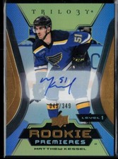 2023-24 Upper Deck Trilogy Gold #125 Matthew Kessel RC 045/349