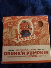 Dr Squatch Soap Drunk'n Pumpkin Limited Edition 🎃 NEW!!!
