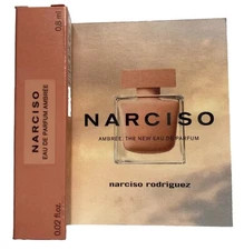 Narciso Rodriguez Eau De Parfum Ambree 0.02 oz 0.8 ml EDP Spray Vial Sample Mini