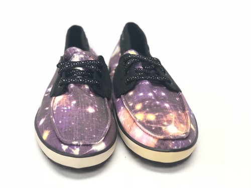 Sanuk Mortimer BLACK / Galaxy Men's Shoes Lace Up Loafers Sidewalk Surfer US 9 - Picture 5 of 12