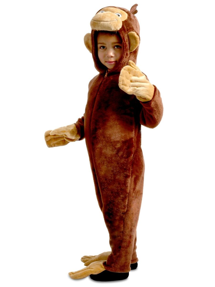 Fantasia do Macaco George - Deluxe Curious George Toddler Costume