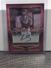 2024 Donruss Baseball Signature Series AUTO Cole Schoenwetter, REDS RED #/99