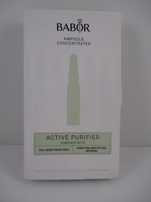 BABOR AMPOULE CONCENTRATES ACTIVE PURIFIER PACK OF 7 *NEW/SEALED BOX*