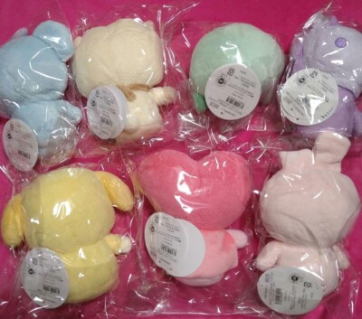 BT21 5th Anniversary TATA Rainbow Color Mascot Complete Set of 7 +