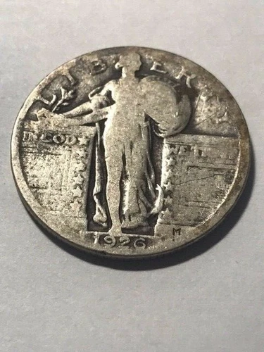 1926 Standing Liberty Silver Quarter VG #12624