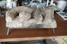 Rasmussen Modern Flame Elite 24" Gas Log Set & Steel Rack New Never Installed  