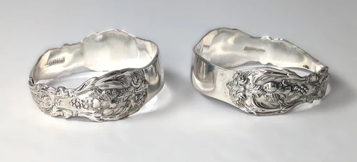 2 PC of Francis 1st by Reed & Barton Napkin Rings