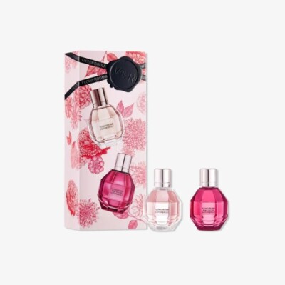 VIKTOR&ROLF Flowerbomb Set Of 2 Eau de Parfum TRAVEL MINI 7mL/0.24oz  NEW