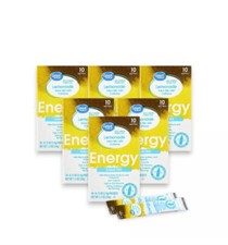 6 Pack Great Value Sugar-Free Lemonade Energy Drink Mix With Caffeine 60 Packets