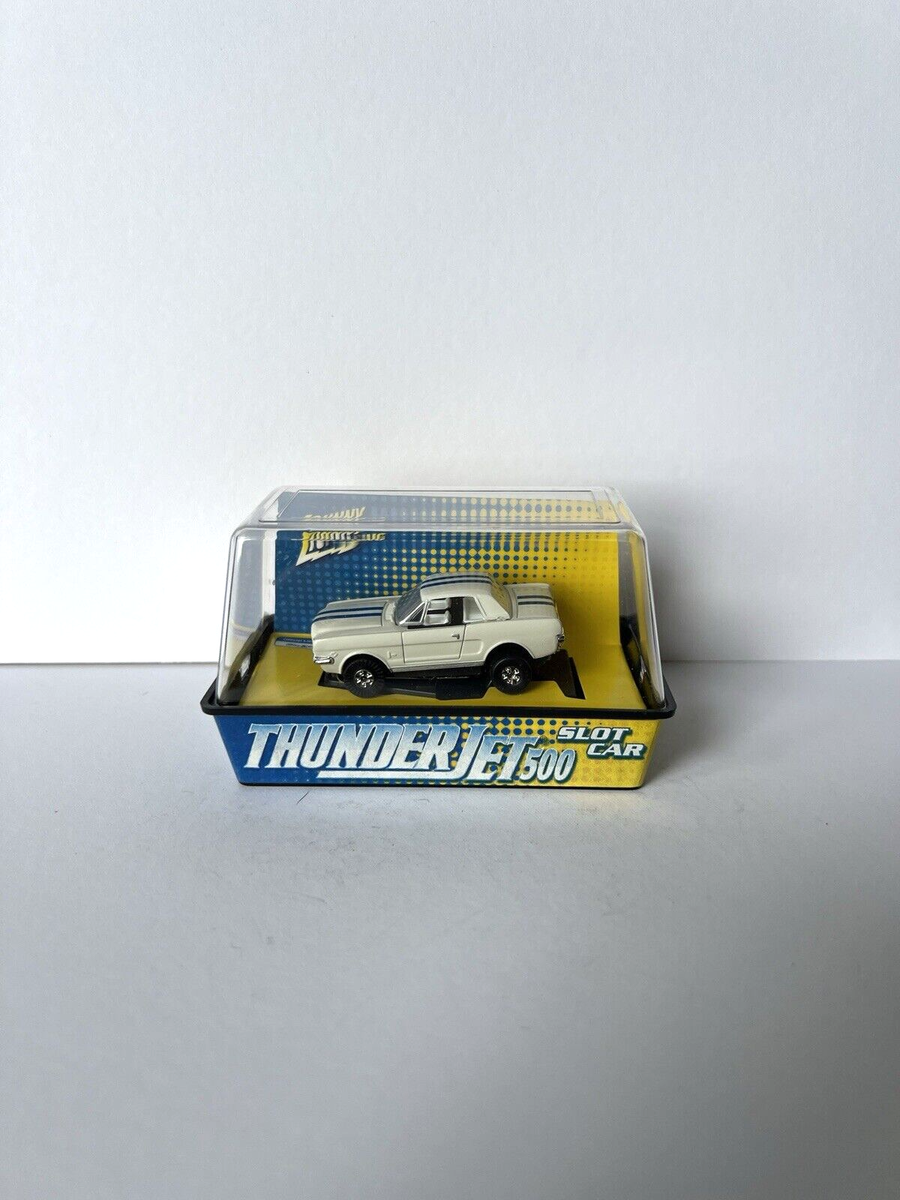 Johnny Lightning Thunder Jet 500 Mustang Hard Top Slot Car New In