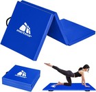 METEOR Extra Large Folding Gym Mat, 180x60cm, 50mm Thickness (Blue)