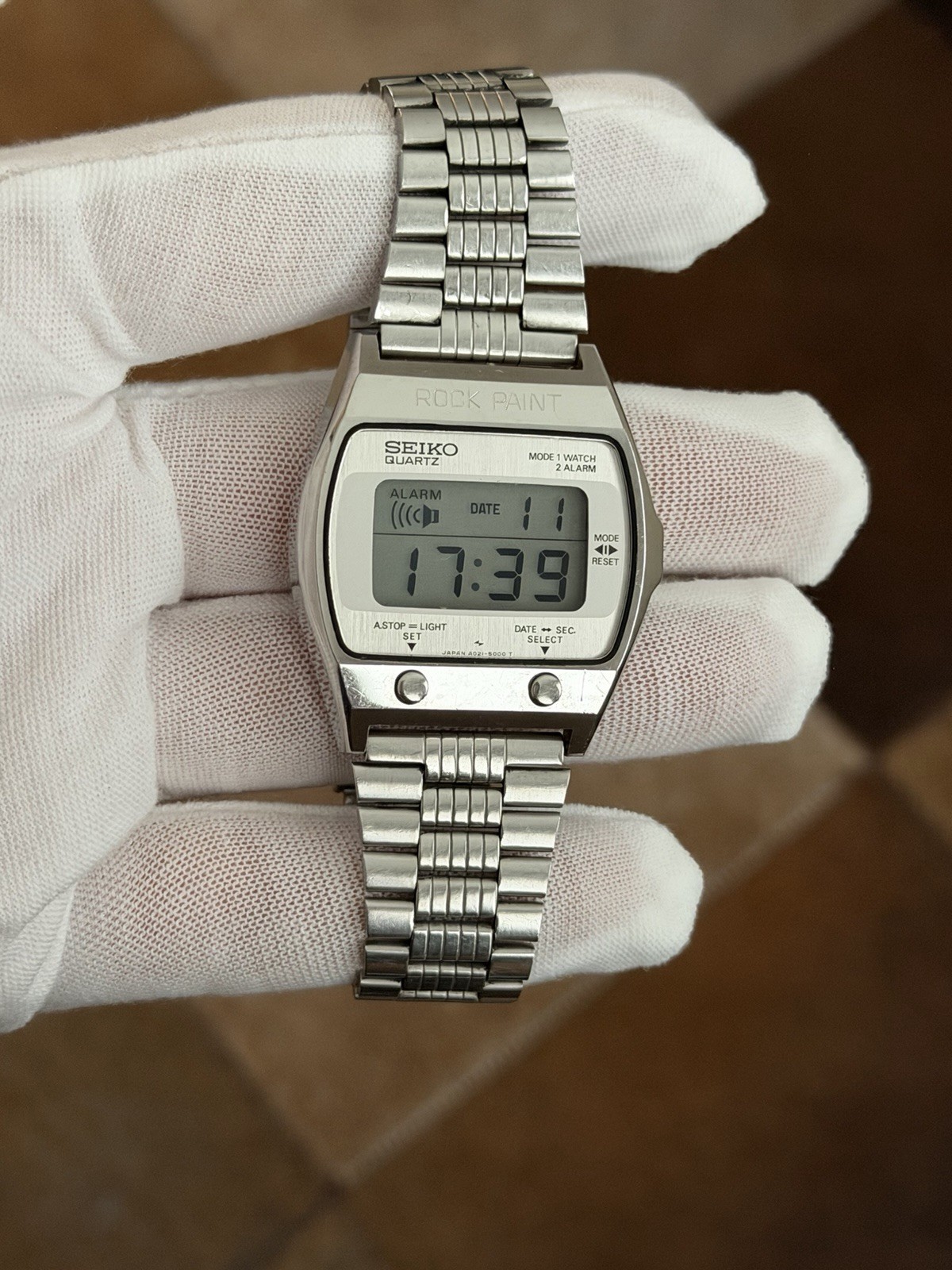 Rare Vintage Seiko Quartz A021-5000 Men’s Digital Sports Watch JDM 1970s