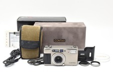  Almost Unused w/Data Back Contax TVS Point  Shoot 35mm Film Camera JP 25119