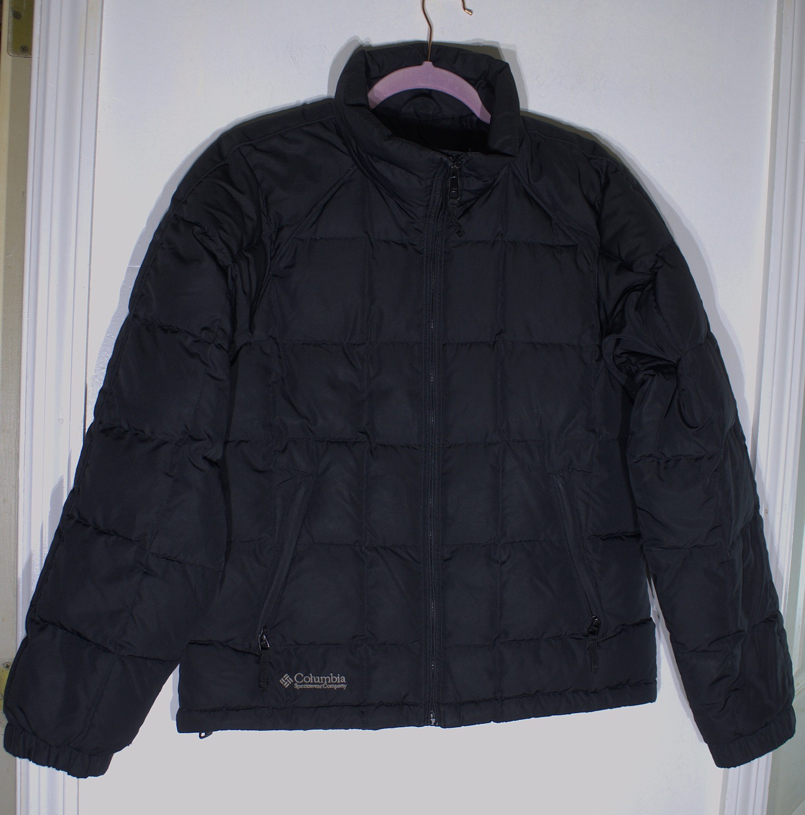 Columbia Women's Down Full Zip, Quilted Puffer Winter Jacket, Black, Size M thumbnail 2