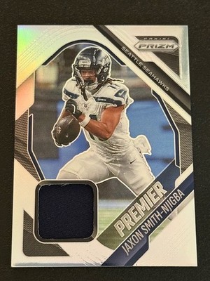 2025 Prizm Premier Memorabilia PJY-JSN Jaxon Smith-Njigba Seattle Seahawks