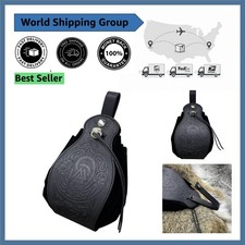 Eco-Friendly Medieval PU Leather Pouch - Adjustable Sidepack for All Occasions