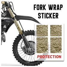 For Kawasaki KX450F KLX250 D-TRACKER KX450 Fork Wrap Sticker TT028