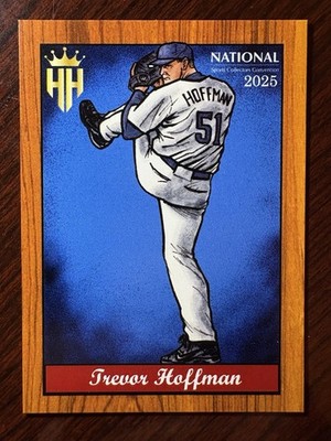 2025 Humongous Hoard Trevor Hoffman National Exclusive Card NSCC-2 #/100 SP