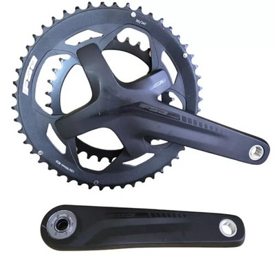 FSA Omega Road Bike Crankset 172.5mm 50t 34t BB386 11 speed Fit Shimano