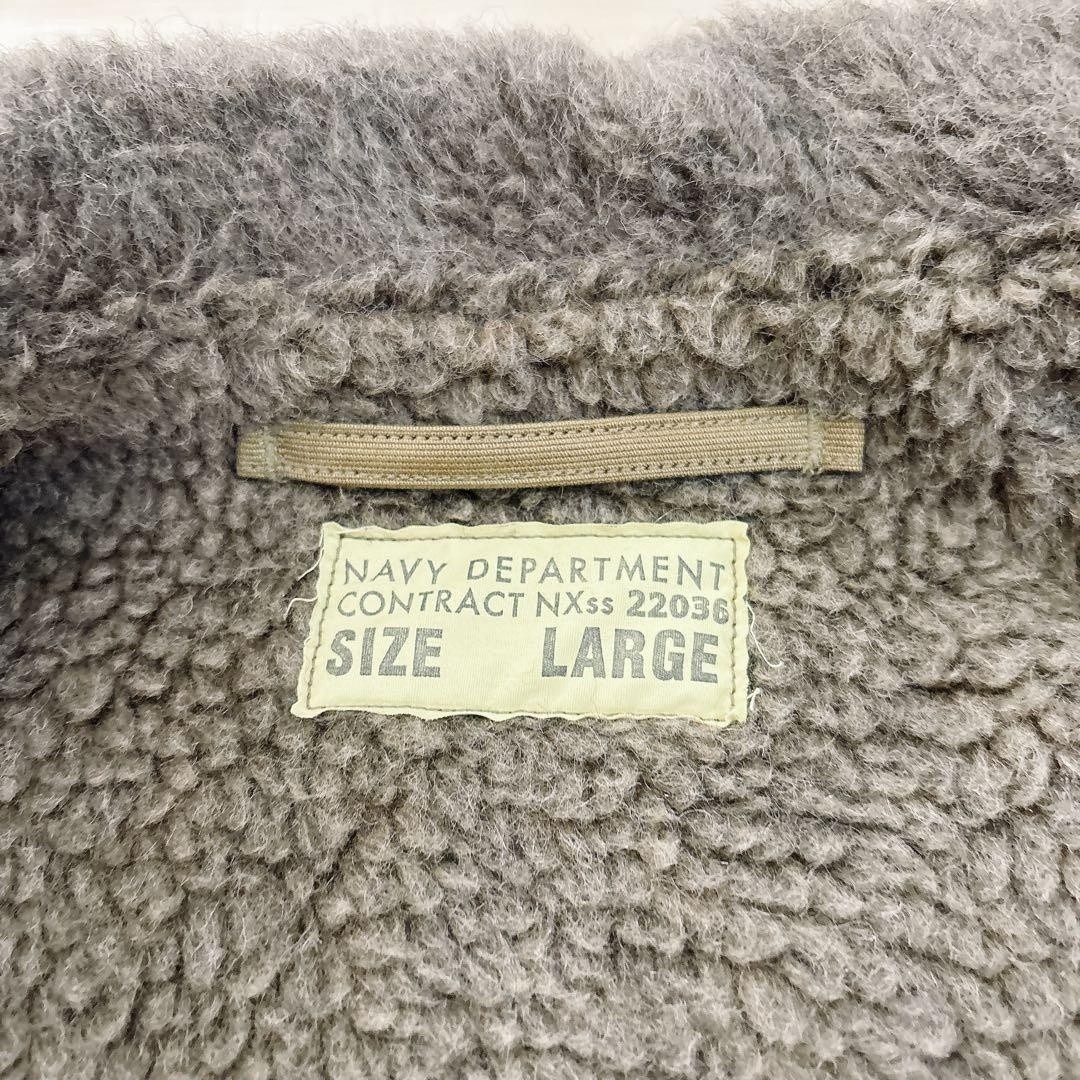 Buzz Rickson's N-1 Deck Jacket Khaki Patch Stenci… - image 8