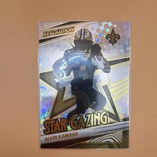 2025 Panini Revolution Star Gazing Alvin Kamara #19 Saints Football