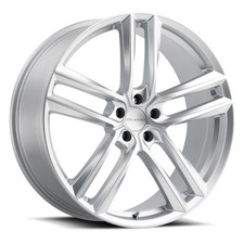 19x8.5 35 Vision 475v Clutch 5x4.5 Hyper Silver Wheels Set Of 4