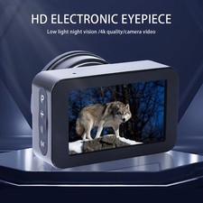 4K 3 Inch Electronic Telescope Eyepiece For Astronomy Color Display