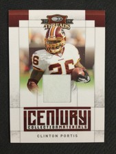 2009 Donruss Threads #5 Clinton Portis Century Collection Materials /100